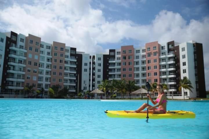Departamento En Dream Lagoons Cancún Eksteriør billede